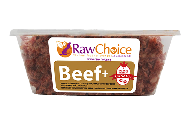RawChoice Beef+ 26 Lb Economy Case