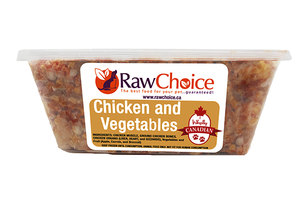 RawChoice Chicken & Vegetables 26Lb Economy Case