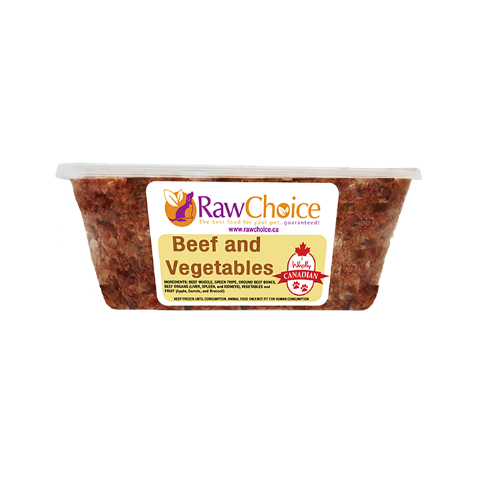 RawChoice Beef and Vegetables