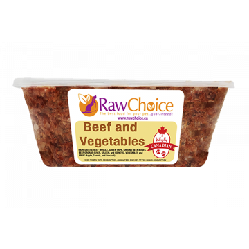 RawChoice Beef and Vegetables